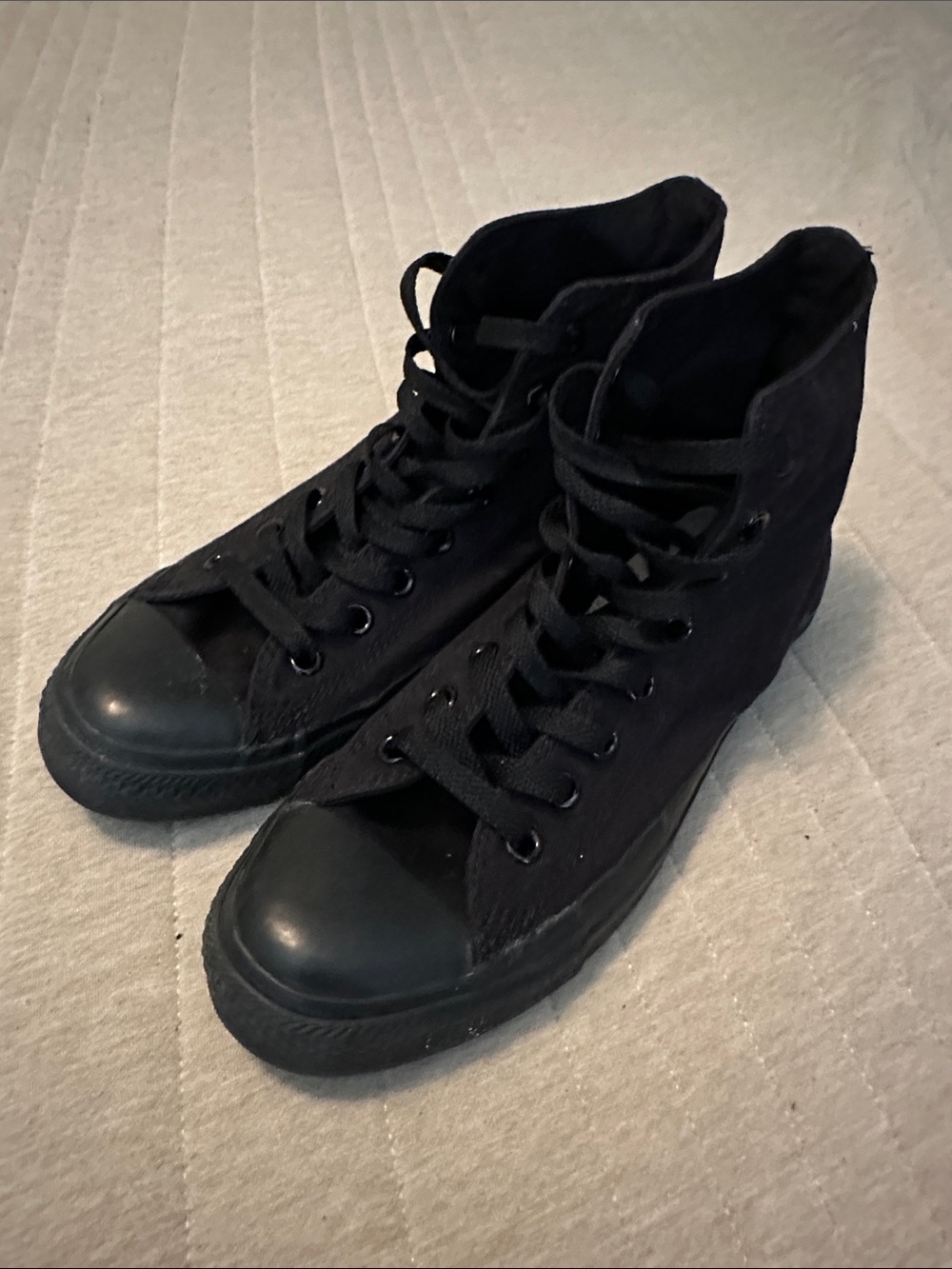 Converse Black High-Top Canvas Sneakers